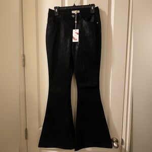 NWT Black Flared Pants size 28